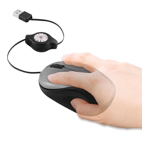 Travel Mice for Laptop Silent Ergonomic Optical Laptop