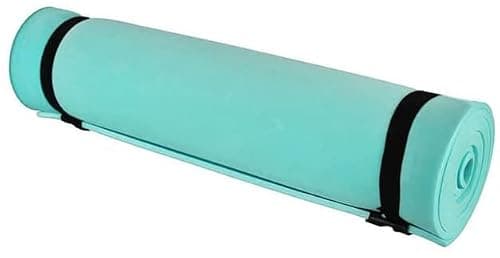 1ABOVE Yoga & Camping Roll Mat - Waterproof Insulated Roll Up Foam Camp Mattress with Elasticated Straps, Lightweight & Durable Ideal for Camping, Fishing, Festival & Exercise (180x50x0.6cm) (GREEN)…