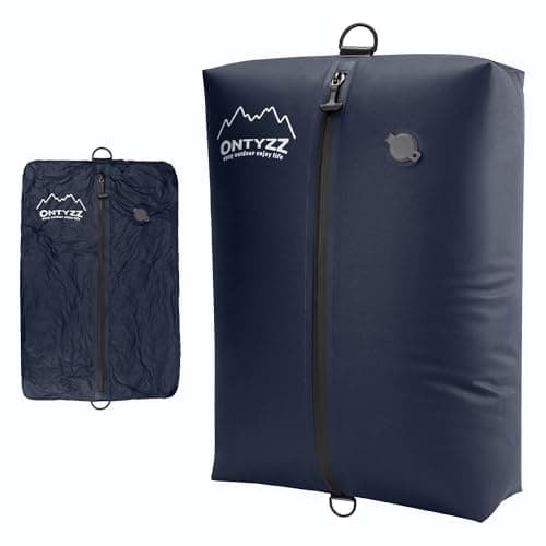 Vacuum Storage Bags for Clothes Reusable TPU Space Saver Bags for Travel with Zip Waterproof Packing Organisers Packing Cubes for Suitcase Backpack Hand Luggage