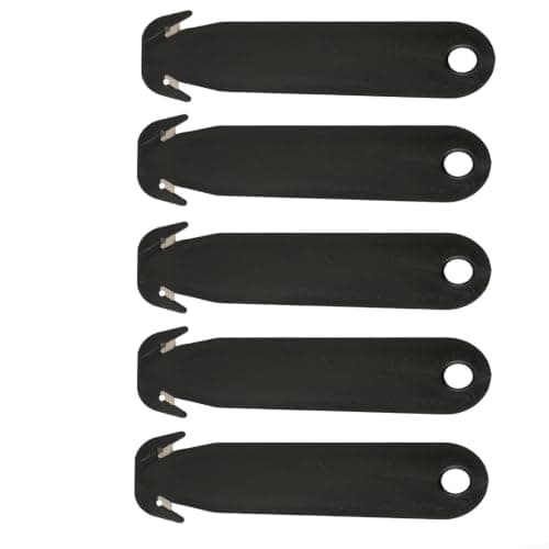 Double-Edged Steel Safety 5-Pack Multi-Tool Double-Edged Steel(black)