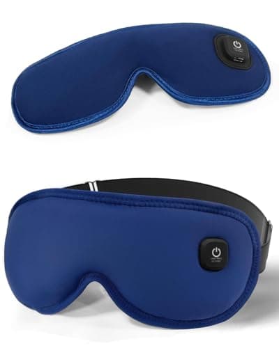 COMOIL Cordless Heated Eye Mask, Rechargeable Warm Compress for Dry Eyes