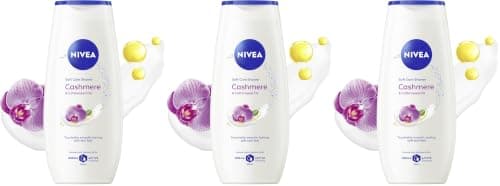 Nivea Cashmere Indulgent Moisture Shower Cream, 250 ml Packaging May Vary (Pack of 3)
