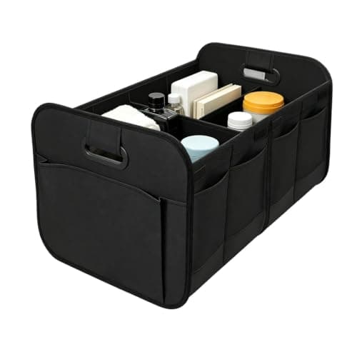 Trunk Organizer for SUV Large Foldable Multi-Compartment