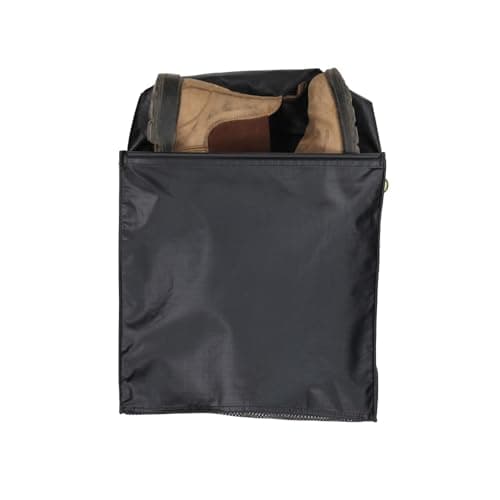 Luno Magnetic Gear and Shoe Storage Bag - Water Resistant, Magnetic Attachment, Quick-Dry Mesh Bottom | Quick and Easy Install | Great for Shoes, Gear, or Trash While Camping, Black, L, Perfect