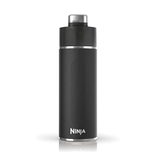 Ninja Thirsti 700ml Water Bottle with Leak-Proof Lid, Black DW2401EUUKBK