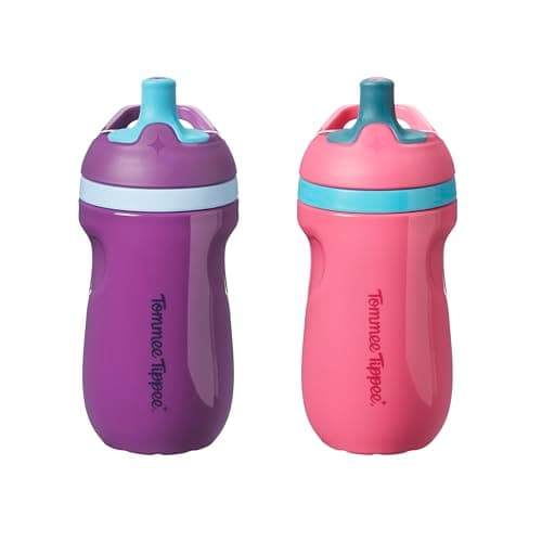 Tommee Tippee Insulated Sporty Spout Non-Spill Toddler Cup 12m+