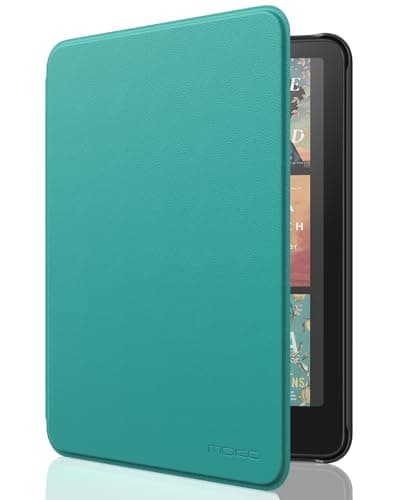 MoKo Case for 7" Kindle Paperwhite 12th Gen&Colorsoft 2024, Jade Green