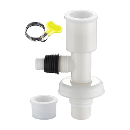 Zanthicia Universal Drain Pipe Connector Floor Drain Tee Joint Wear-Resistant Install Durable Type Anti-Aging Odor Adapter, Style D