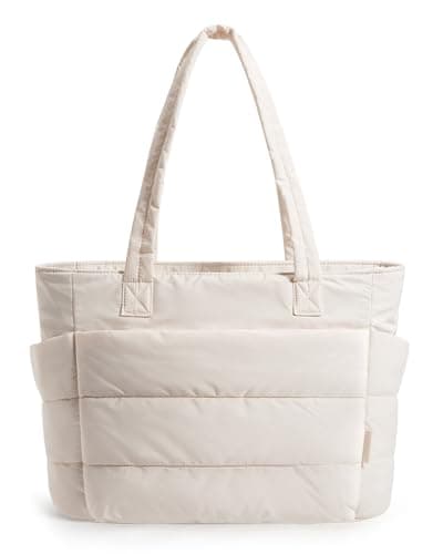 bagsmart Tote Bags for Women – 18L/20L Lightweight Taslan Puffer Handbag