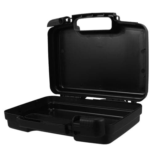 Miniature Tool Box, Empty Tool Storage Box, Black PP Plastic