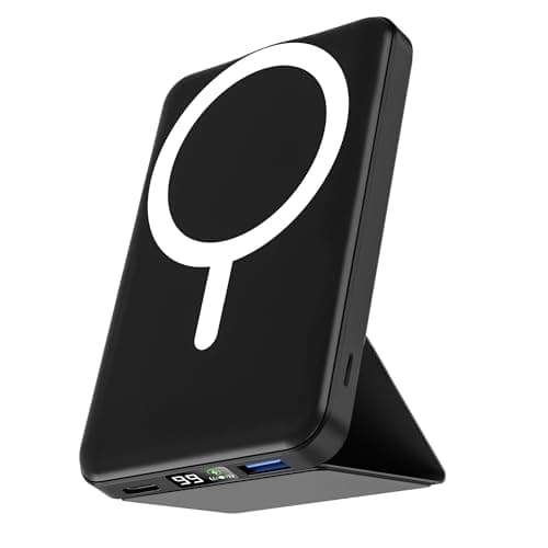 Podoru for Magsafe Power Bank 10000mAh Magnetic Portable Charger with Stand