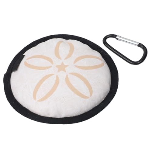 ZYNCUE Portable Sand Removal Kit Beach And Camping, Compact Fabric Bag To Wipe Sand Off Skin And Gear, Carry Travel Accessory, Khaki