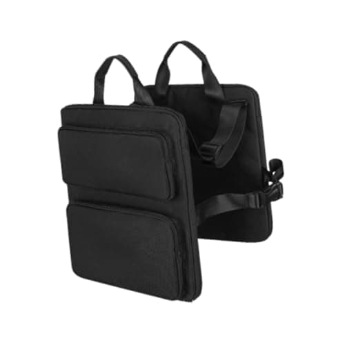 Hzoibyze Over Luggage Organizer for Carry on Bag or Suitcase Laptop Sleeve Practical Travel Accessories Bag for Vacation Outdoor, Black