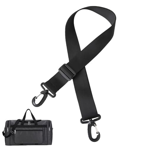 Bag Strap, Adjustable Universal Replacement Shoulder Bag Straps with Dual Clasps Comfortable Wide Crossbody Strap Laptop Camera Handbag Luggage Travel Sports Fitness Crossbody Bags Briefcase