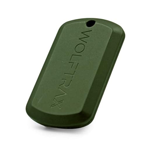 WOLFTRAX Tracker Tag | Works with Apple Find My & Google Hub | UK Made