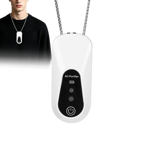 Portable Air Purifier Battery Type-C Rechargeable Personal Quiet Filter