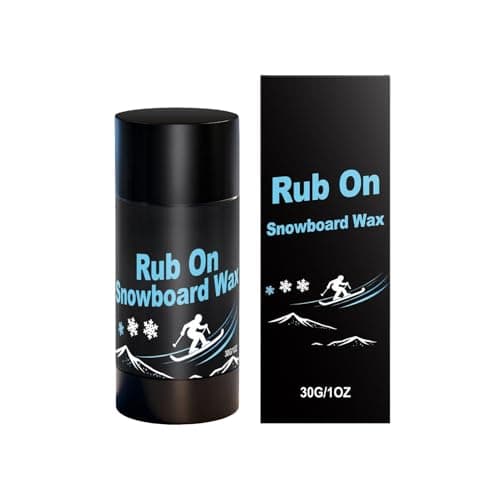 Rub on Ski Wax 30g Waxing Accessories with Cork Applicator