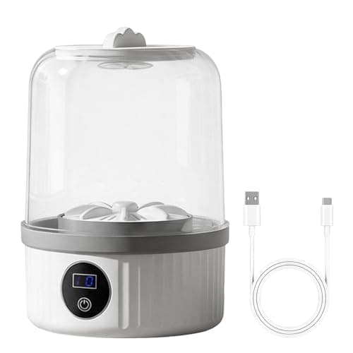 Portable Washing Machine - 2-Mode USB Rechargeable Deep Cleaning | Portable Washer Clothes Laundry Machine - for Home Dorm Travel Hotel Outdoor Camping Laundry Underwear Bra Socks