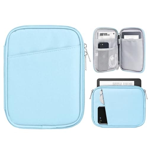 TiMOVO 6-7 Inch eReader Sleeve Bag, Baby Blue