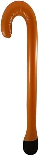 Labela® Inflatable Walking Frame with Walking Stick Novelty Costume Prop Funny Old Age Gag Toy for Fancy Dress Parties Birthdays Halloween and Stage Performances