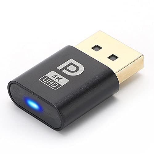 FROVOL Dp Dummy Plug Virtual Display Adapter Edid Headless Dp 4k Display Emulator Displayport Virtual R3a7 Accessories