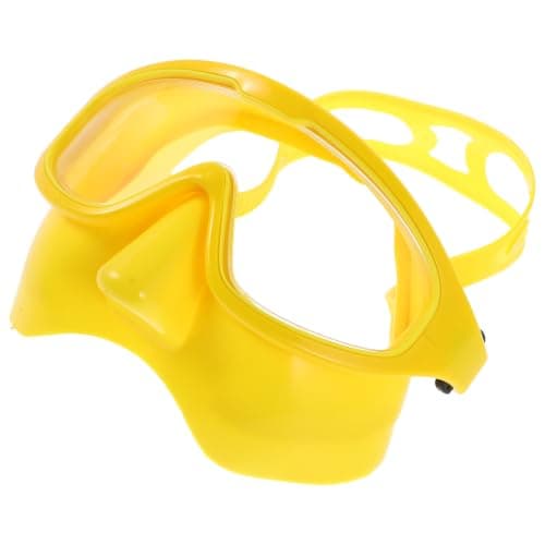 Adult Anti Fog Freediving Mask with Wide View Lens and PVC