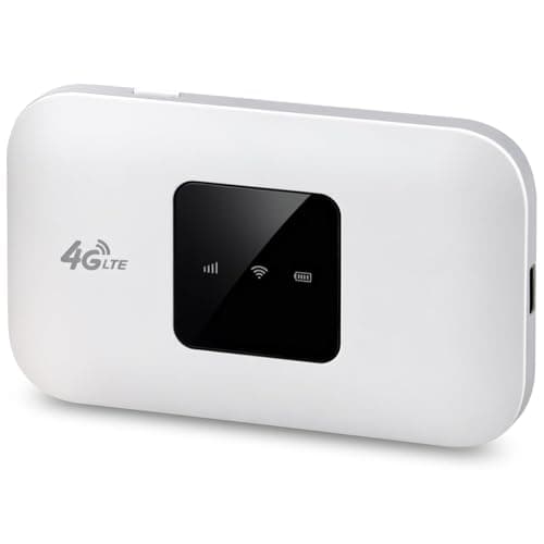 4G Portable WiFi Travel Router with SIM Card Slot, 150Mbps Pocket Hotspot