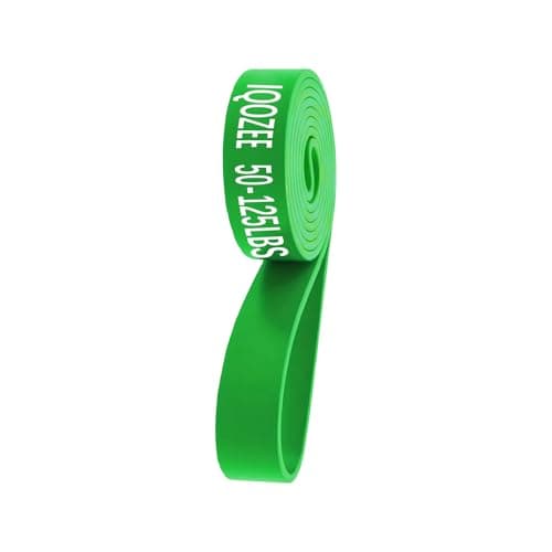 IQOZEE Green Pull Up Band - Assist Chin-Ups & Strength Training (22-57 kg)