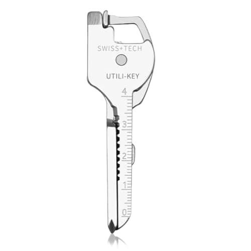 Keychain Multitool,EDC Tools,6-in-1 Multi-Function KeychainTool,Keychain Bottle Opener Multi Tool,Multi-Angle Adjustment for Ease of Use, Stainless Steel Material Sturdy&Durable for Outdoor Camping