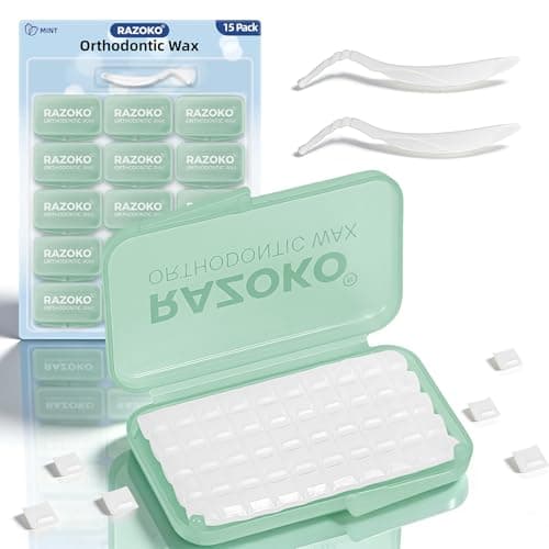 Orthodontic Wax for Braces,Food Grade,Safe for Kids & Adults