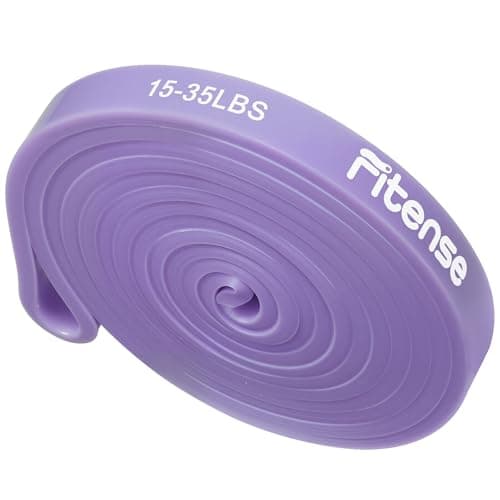 Fitense Pull Up Bands, 15-35lbs Resistance Bands Set with Poster, Stretching Assist Band, Portable Exercise, Muscle Training, Physical Therapy, Exercise Workout Bands for Working Out for Women