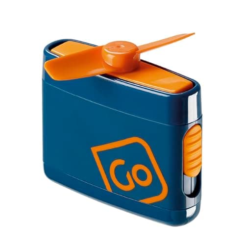 Go Travel Mini Foldable Handheld Fan - Portable, Quiet, Retractable Blades