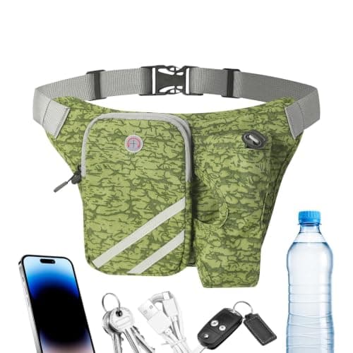Waist Pack for Women Adjustable Workout Travel Fanny Wallet with Water