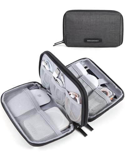 bagsmart Travel Cable Organiser Bag Essential Pouch for Tech Accessories