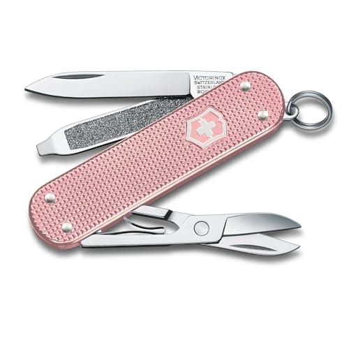 Victorinox Classic SD Alox Swiss Army Knife, 5 Functions, Small Multitool