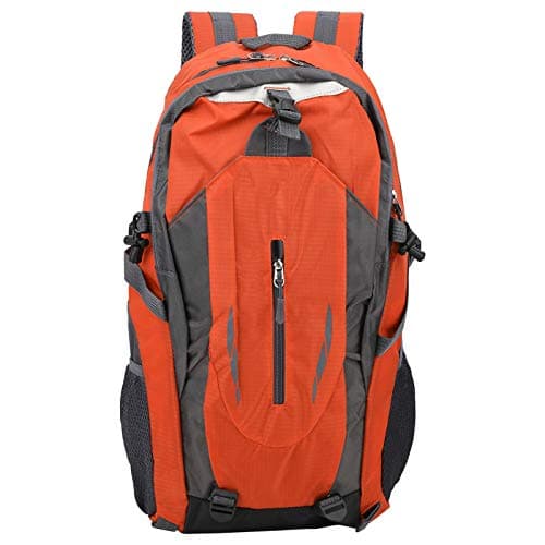 6 Colors 40L Water proof Backpack Shoulder Bag For Outdoor Sports Climbing Camping Hiking (Orange)