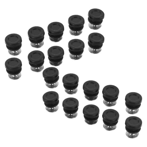Homoyoyo 10 Pairs Metal Rivet Parts for Sandals and Footwear Replacement, Quick Release Snap Button, Preventing Deformation, Universal Compatibility, for Holiday Activities and DIY Repair