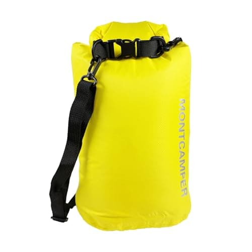 ZHEZHI Waterproof Dry Bag, 10L Swimming Bag Roll Top Sack, Waterproof Bag with Shoulder for Paddle Boarding, Lightweight Wet Bags for Swimming, Kayaking, Boating, Fishing