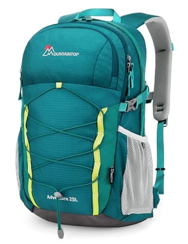 MOUNTAINTOP 25L Hiking Backpack Lightweight Rucksack for Men Women