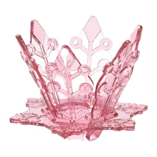 Fauhapyway Transparent Coffee Dripper Plastic Heat Resistant Material(pink)