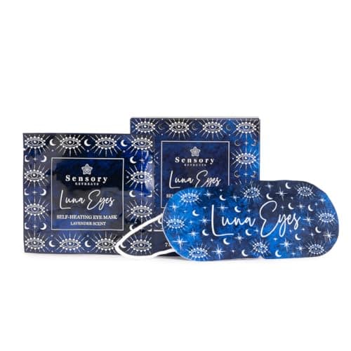 Sensory Retreats Luna Eyes Self-Heating Eye Mask - Lavender - 7 Pack