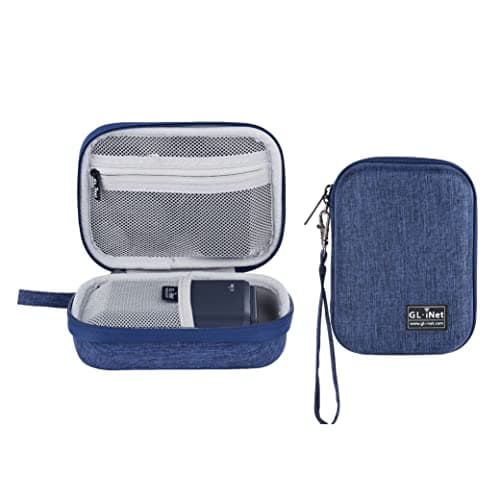 GL.iNet Router Case, EVA Hard Shell, Water-Resistant and Shockproof, Blue