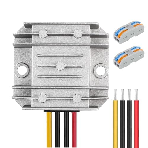 Voltage Regulator DC 8V ~ 40V to 12V 3A 36W Converter- DC 36V 24V 18V to 12V Step Down Converter Regulator Waterproof Module Transformer