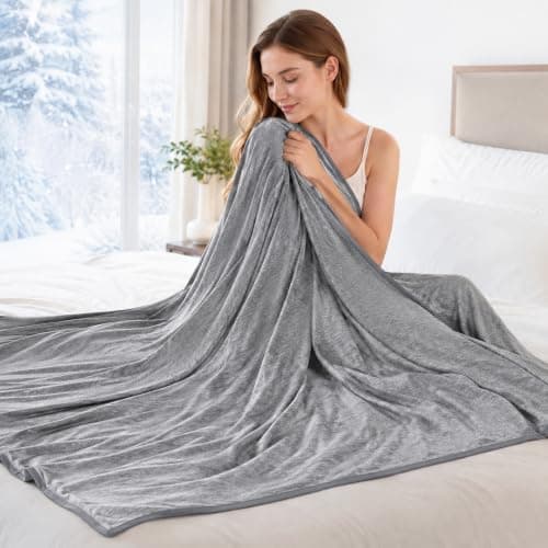 Summer Cooling Blanket for Hot Sleepers, Night Sweats Breathable, 150x200cm