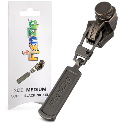 FixNZip® Zipper Repair Kit - Medium - Black Nickel
