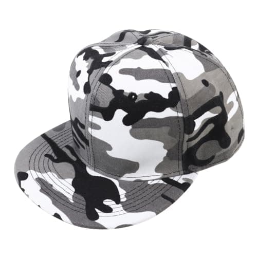 PACKOVE Baseball Caps Men Camouflage Camo Baseball Cap for Men, Canvas, Sun Protection, Travel and Hiking