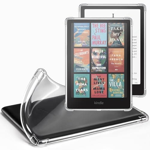 CoBak Case for 7" Amazon Kindle Paperwhite 12th 2024 and Colorsoft, Clear