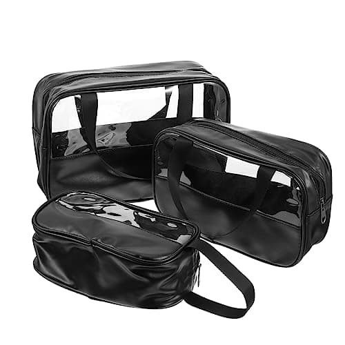 3pcs Large Capacity Waterproof Travel Cosmetics Bag