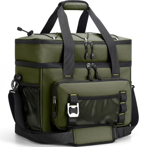 Youngoa Cool Bag, 40L Large Insulated Leakproof Foldable Cool Box