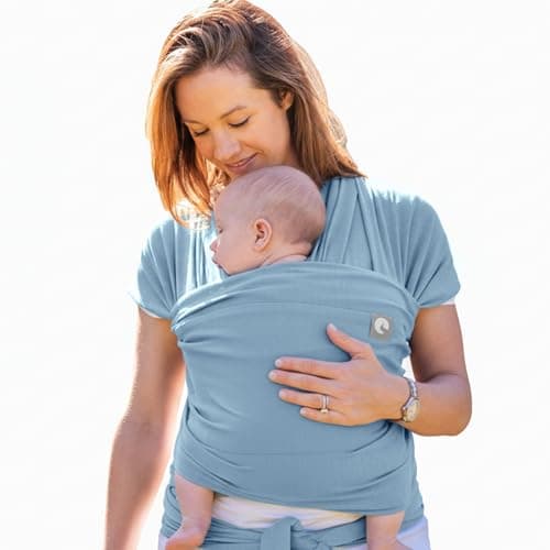 Trekki Pocket Wrap™ Baby Sling Carrier, Newborn to Toddler, Blue